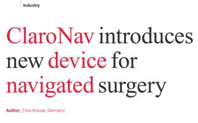 Navident Featured in International Implants Magazine